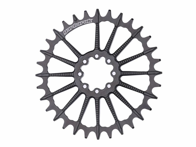 Garbaruk Plateau Ovale Direct Mount Sram 8 vis - Noir