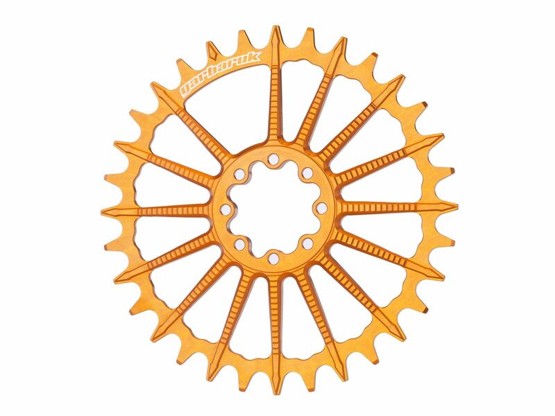 Garbaruk Plateau Ovale Direct Mount Sram 8 vis - Orange