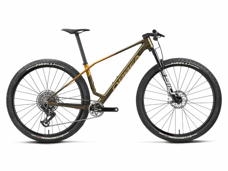 Orbea VTT Alma M-LTD Caramel Carbon View / Leo Orange (Gloss)