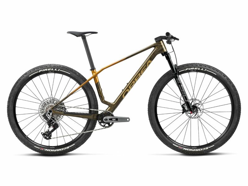 Orbea VTT Alma M-PRO Caramel Carbon View / Leo Orange (Gloss) 2027