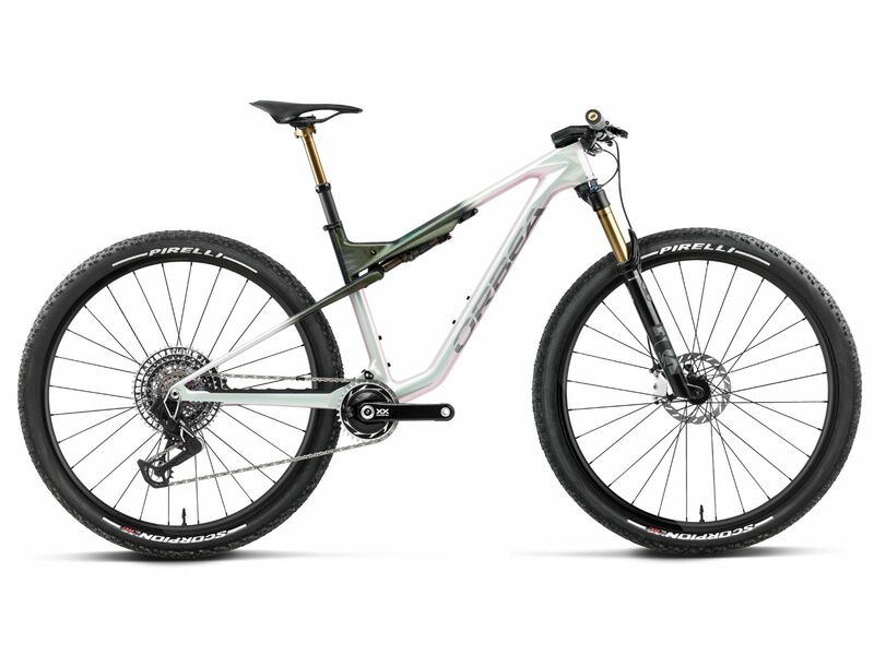Orbea VTT OIZ M-LTD Iris White / Seaweed Carbon View (Gloss) 2027