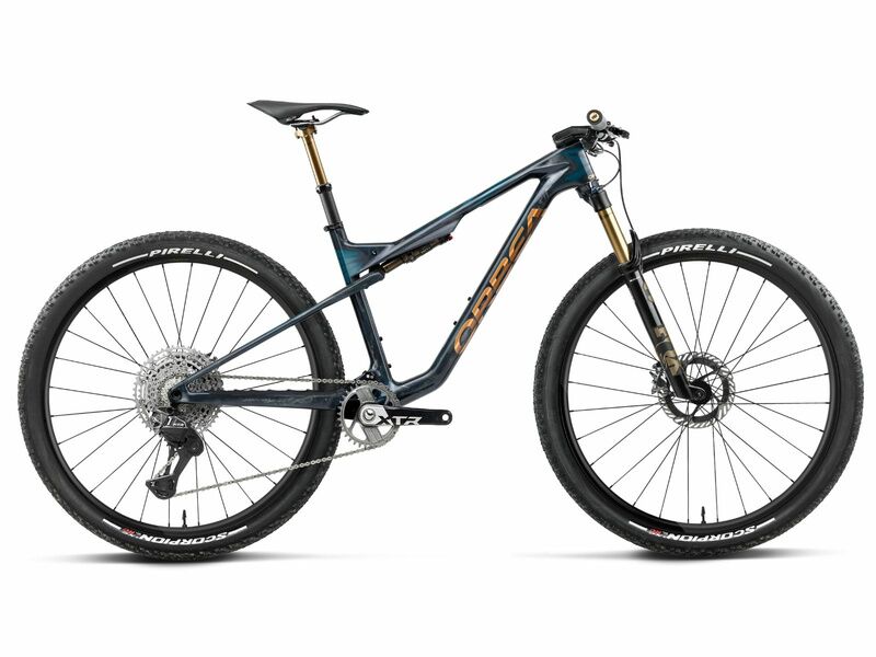 Orbea VTT OIZ M-Team Factory Fuel Carbon View / Titan Gold (Gloss) 2027