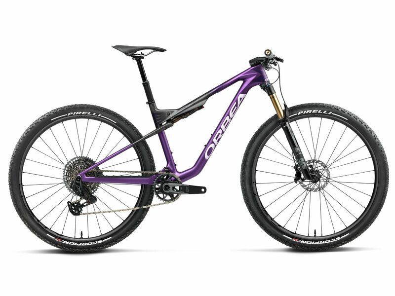 Orbea VTT OIZ M-Team AXS Royal Plum / Diamond Black Carbon View (Matt) 2027