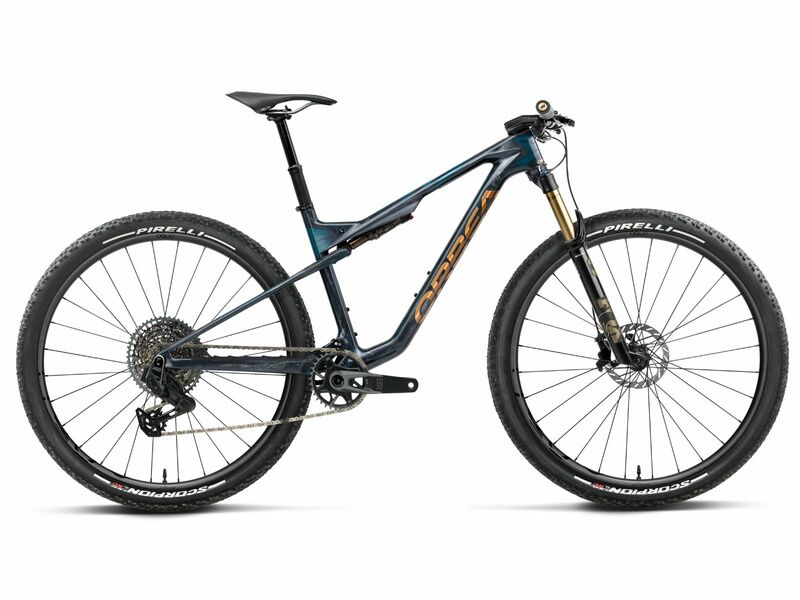 Orbea VTT OIZ M-Team AXS Fuel Carbon View / Titan Gold (Gloss) 2027