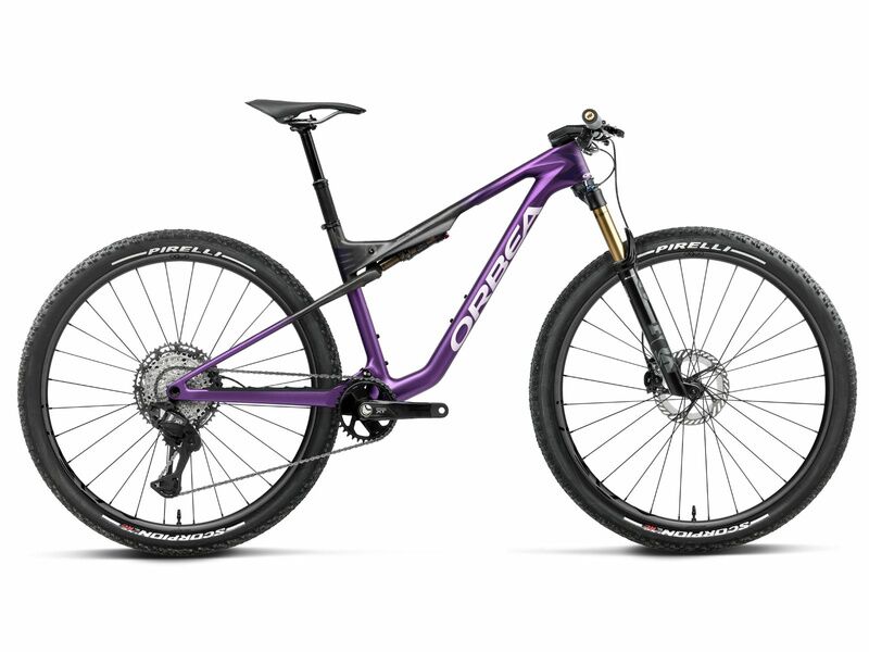 Orbea VTT OIZ M-Pro Royal Plum / Diamond Black Carbon View (Matt) 2027