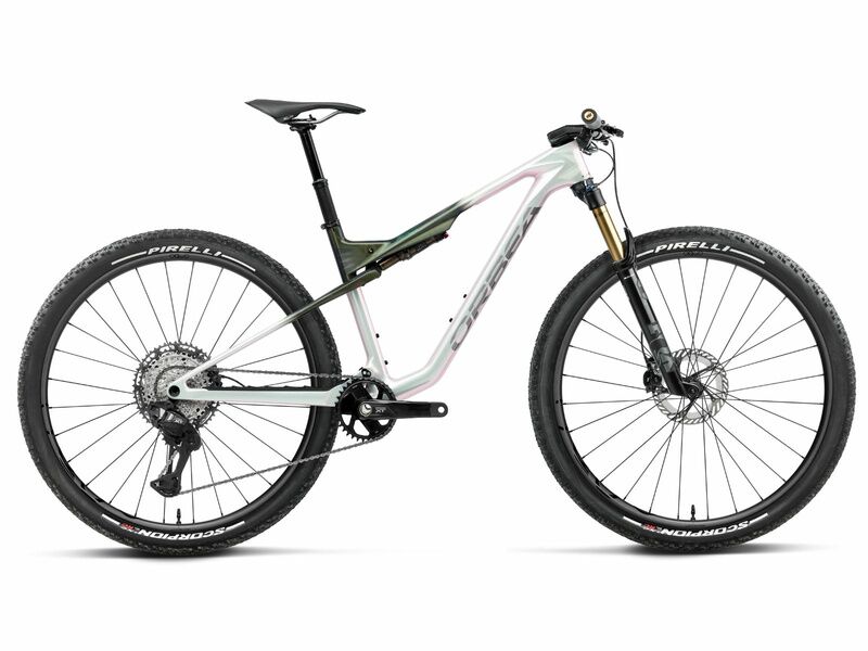 Orbea VTT OIZ M-Pro Iris White / Seaweed Carbon View (Gloss) 2027