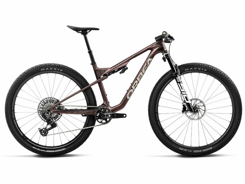 Orbea VTT Oiz M10 AXS Burning Ashes C. View (Matt) / Ivory White (Gloss) 2027