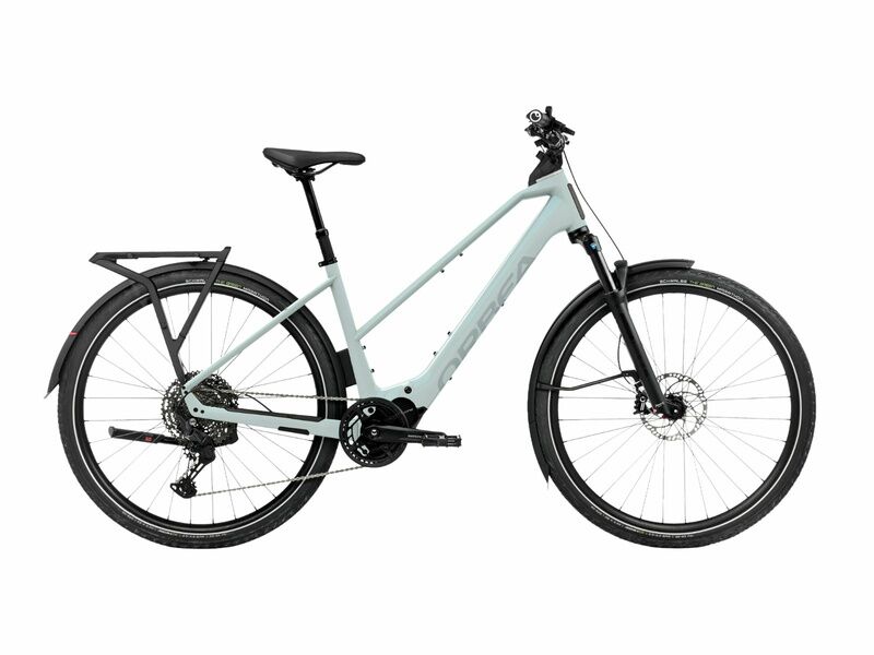 Orbea Kemen ADV 10 MID Electric Bike Frozen Concrete / Blue Stone (Gloss) 2027