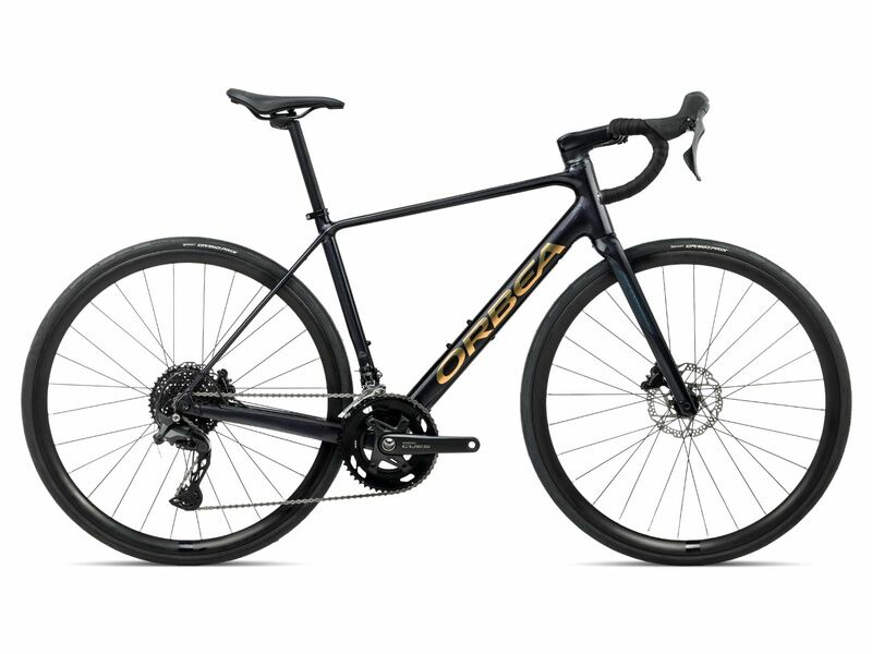 Orbea Bicicleta de carretera Avant H50 Diamond Black / Titan Gold (Gloss) 2027